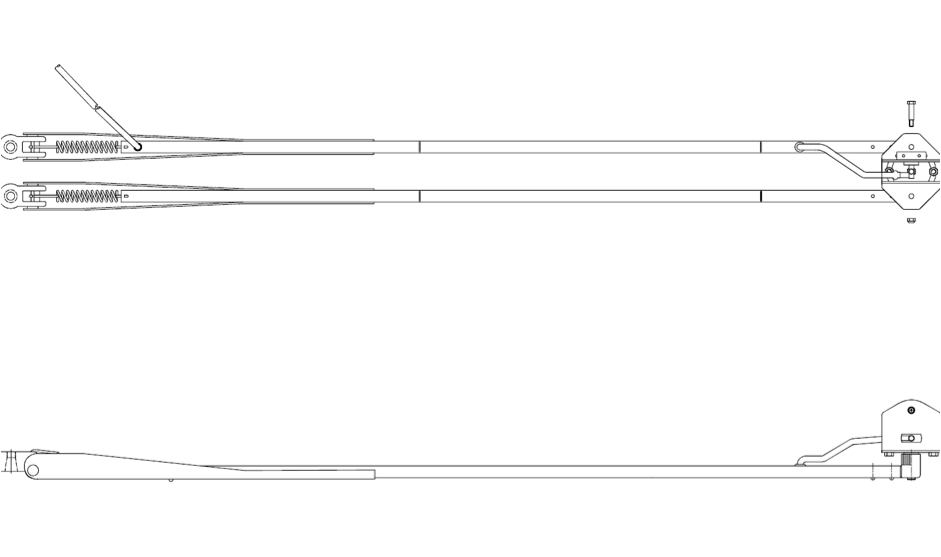 1850 Wiper Arms and Blades