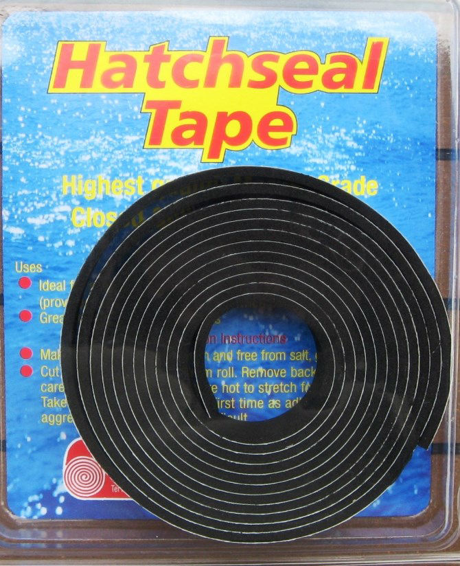 NWM - suppliers of Rubbaweld Hatchseal - Marine Neoprene Adhesive Strip