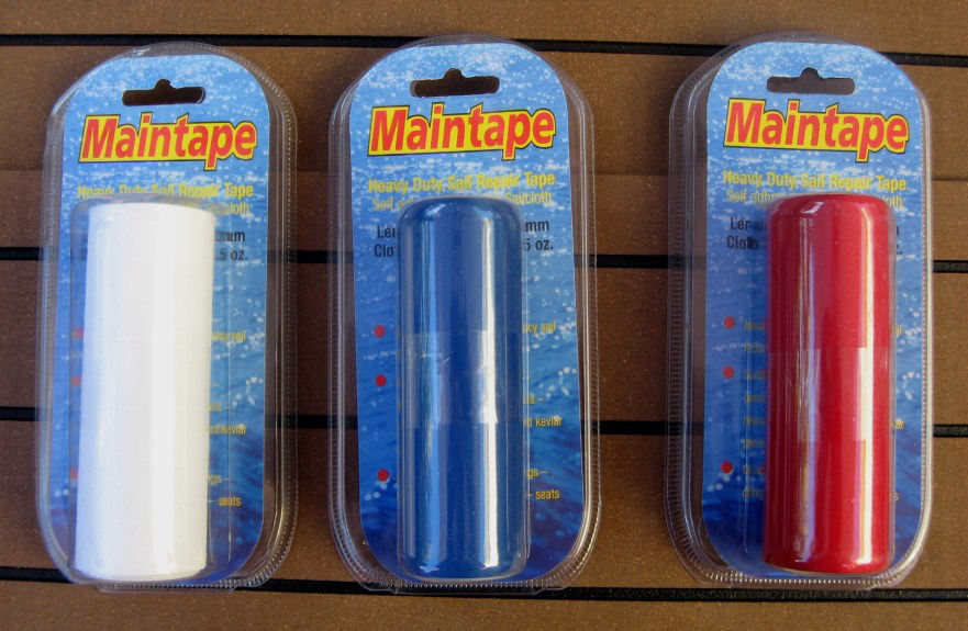 NWM - suppliers of Rubbaweld Maintape Heavy Duty Polyester Sail Repair Tape