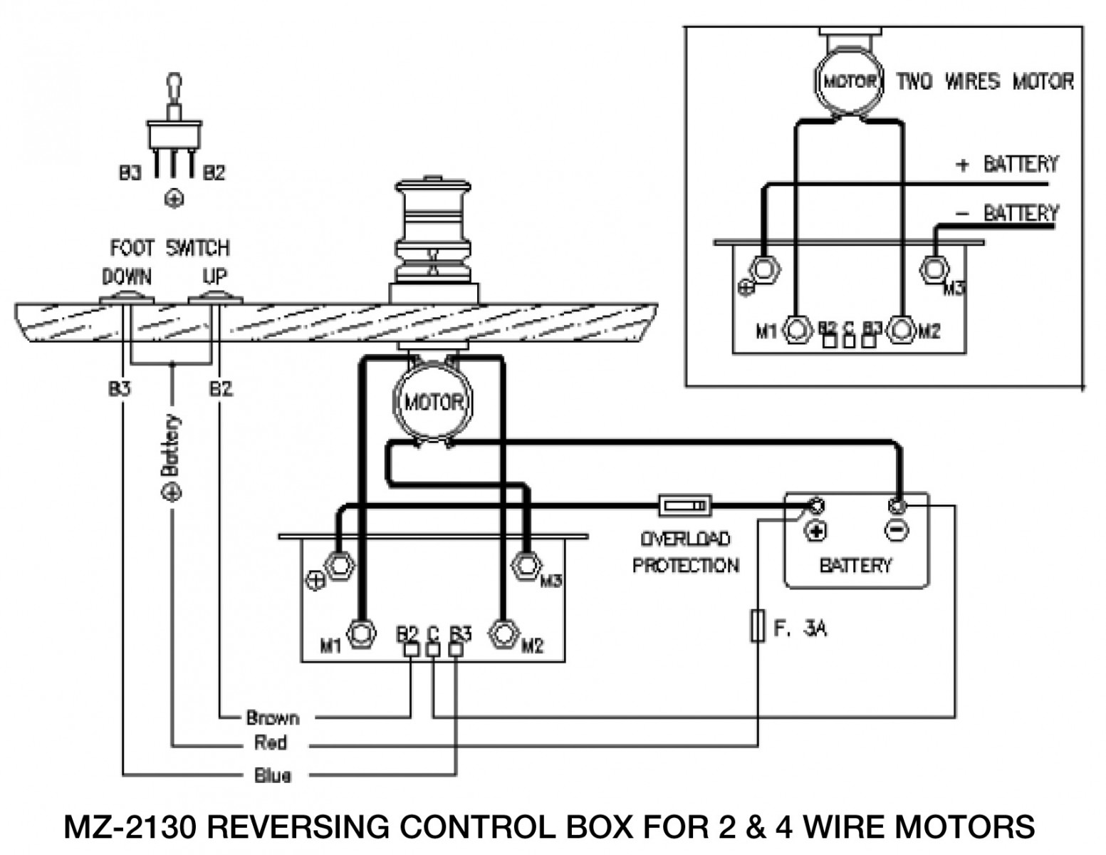 North West Marine MZ 2130 Reversing Control Box