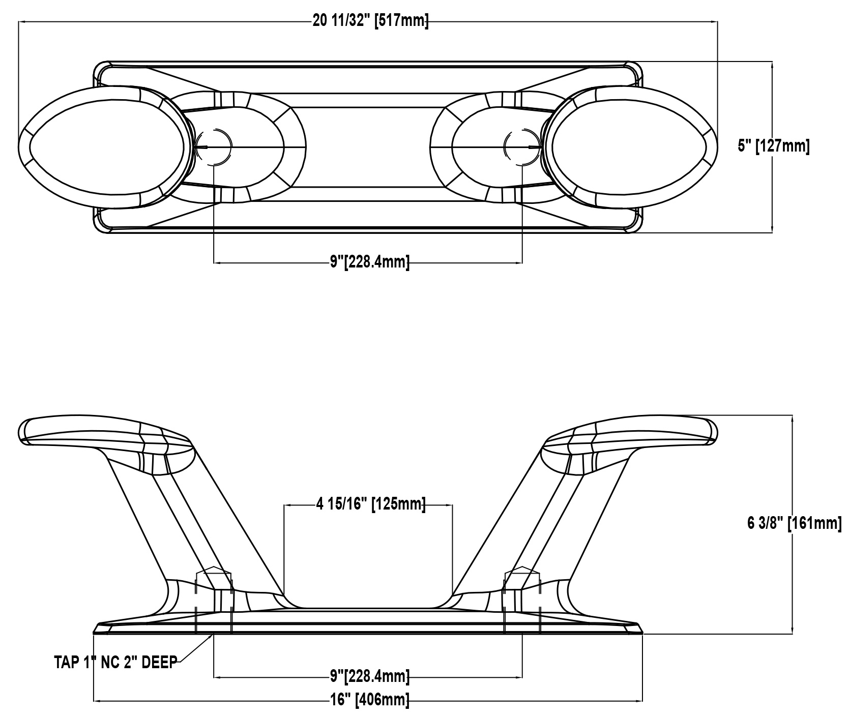 NWM - 1016 Bollard