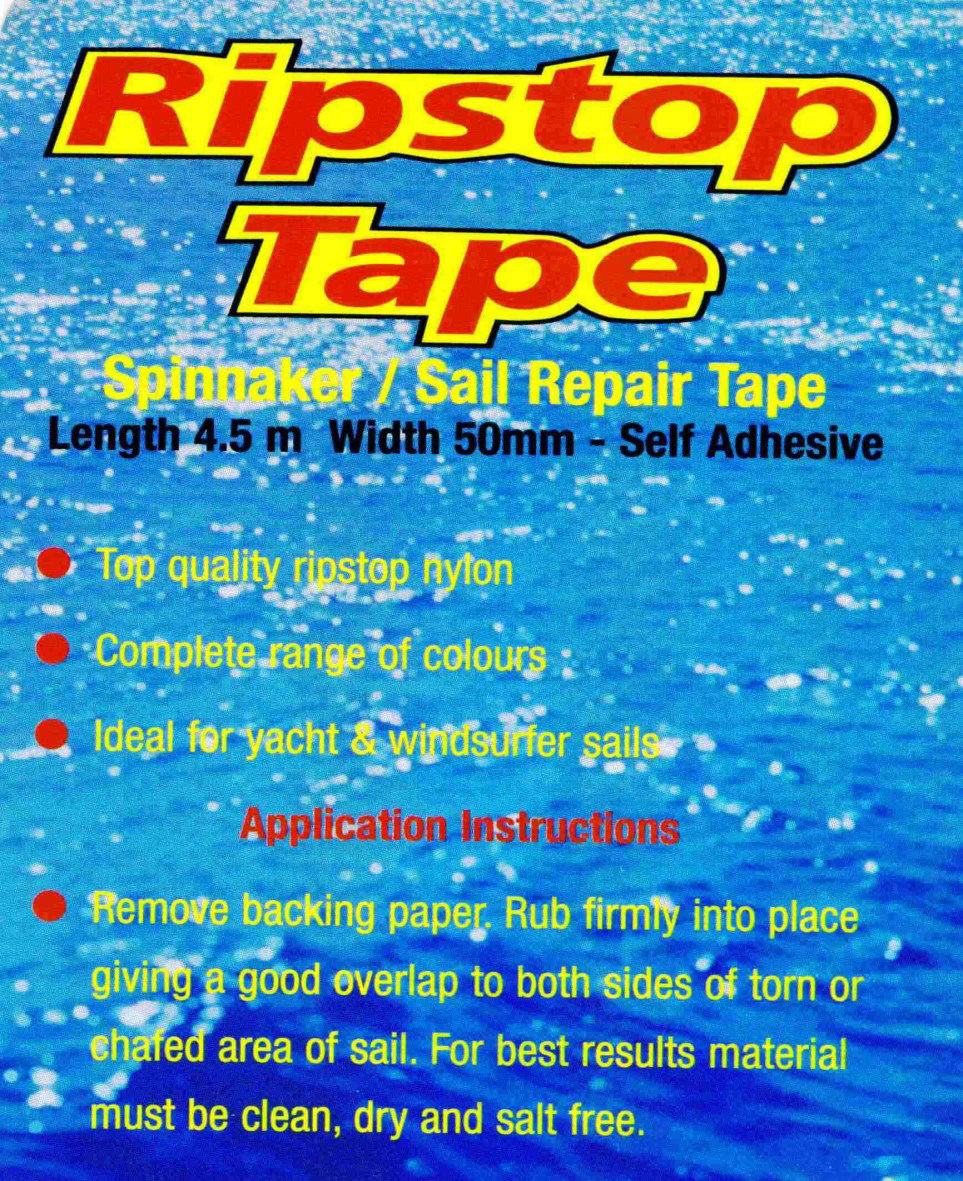 NWM - suppliers of Rubbaweld Ripstop Sail Repair Tape
