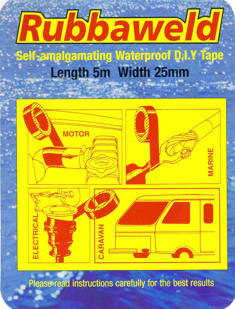 NWM - suppliers of Rubbaweld Self Amalgamating Marine Tape