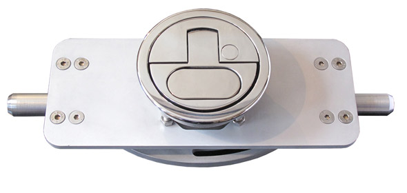 100mm Hatch Handle with Rear Shootpin Unit