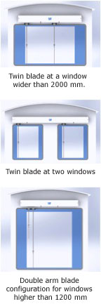 Wynn Marine Straight Line Wiper configuration